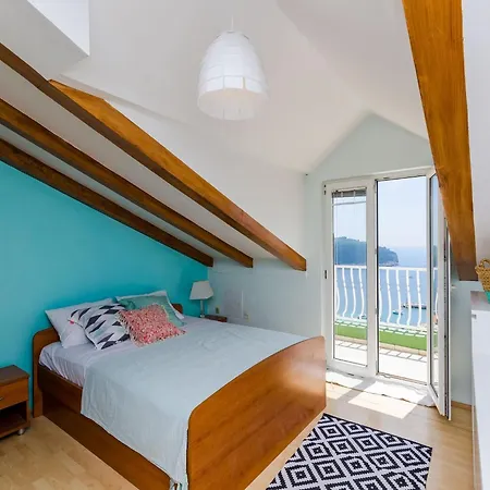 Lukas - One Bedroom With Terrace And Sea View 두브로브니크